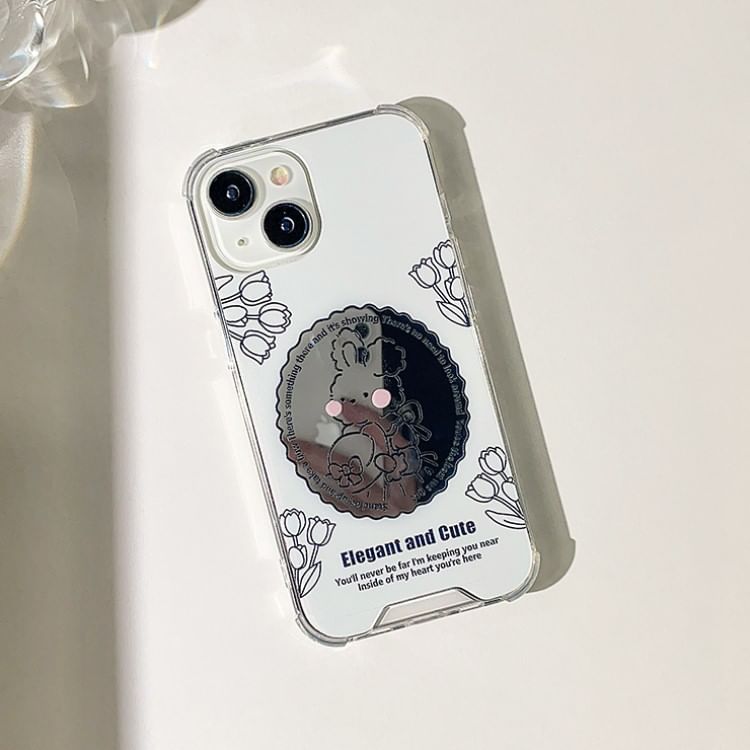 Japilavio - Konijnenhoesje - iPhone 11 / 12 / 12 Pro / 12 Pro Max / 13 / 13 Pro / 13 Pro Max / 14 / 14 Plus / 14 Pro / 14 Pro Max / 15 / 15 Plus / 15 Pro / 15 Pro Max