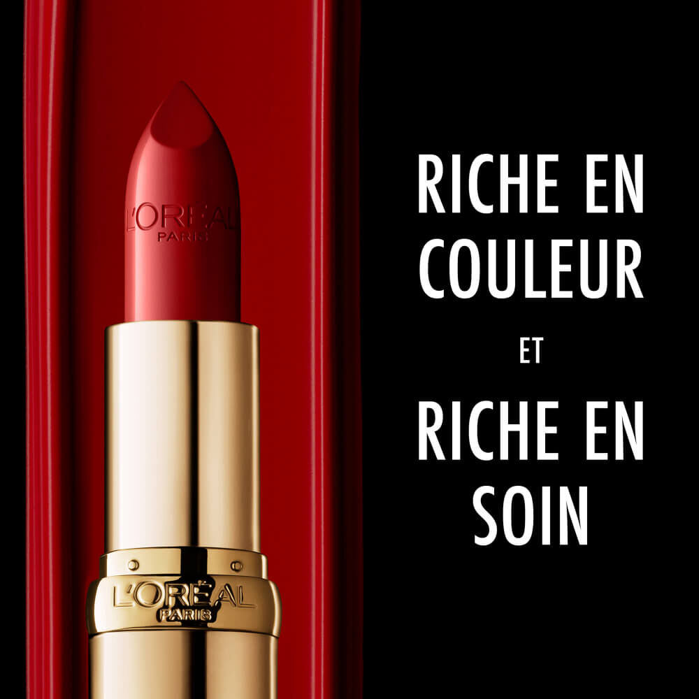 Color Riche Rouge à Lèvres · Rouge à Lèvres Hydratant Fini Satiné