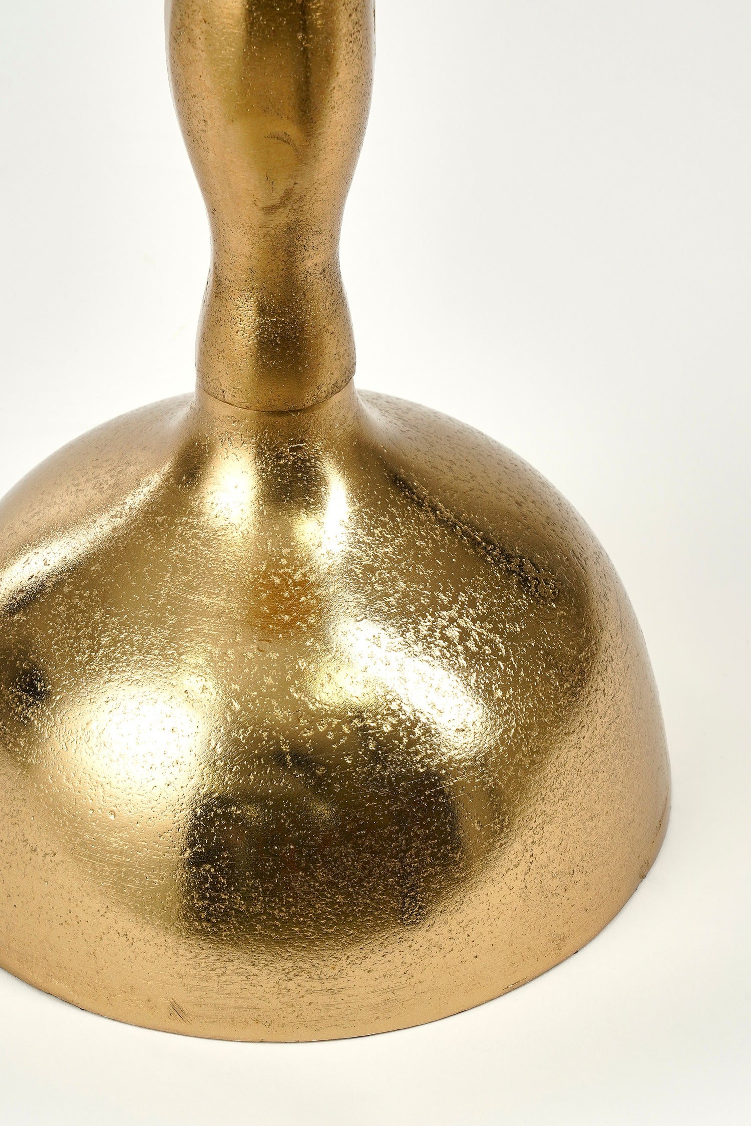 Mica Decorations bijzettafel Duco goud D 25 H 66 cm