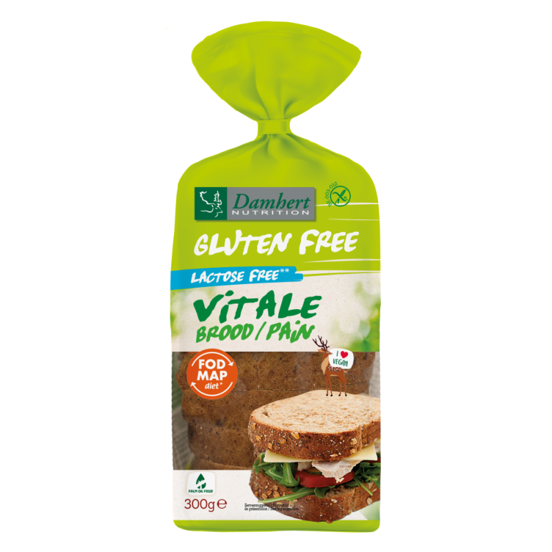 Damhert Vitaal Brood Glutenvrij 300g