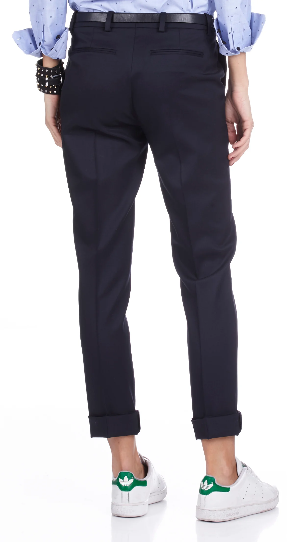 Pantalon slim | Bleu