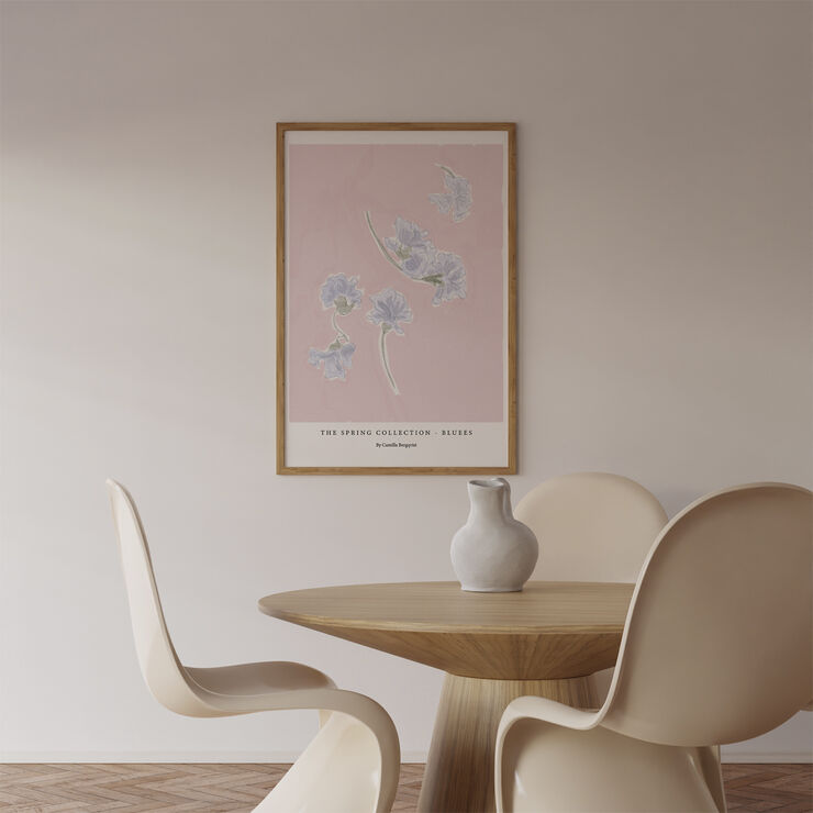 Poster & Frame Camilla Bergqvist - Blues Flerfarvet
