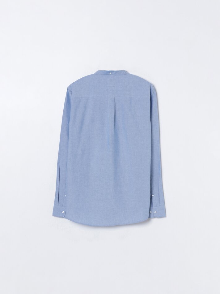 Camisa Oxford - Azul Celeste