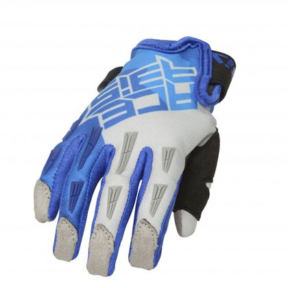 Gants cross Acerbis MX X-K BLUE/GREY - Bleu / Gris