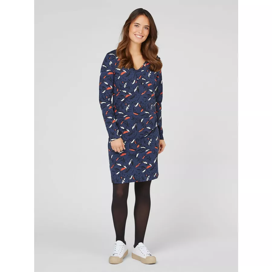 mama;licious Stillkleid MLNILLE Navy Blazer