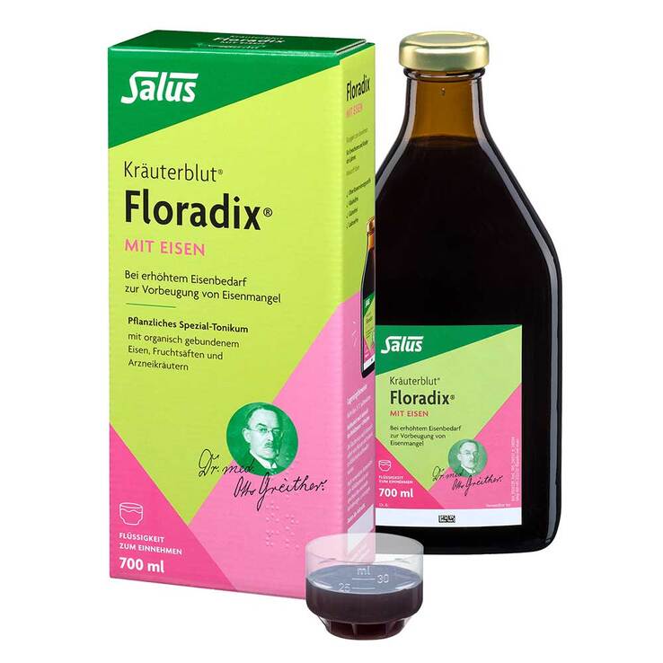 Floradix mit Eisen Flüssigkeit zum Einnehmen, 700 ml