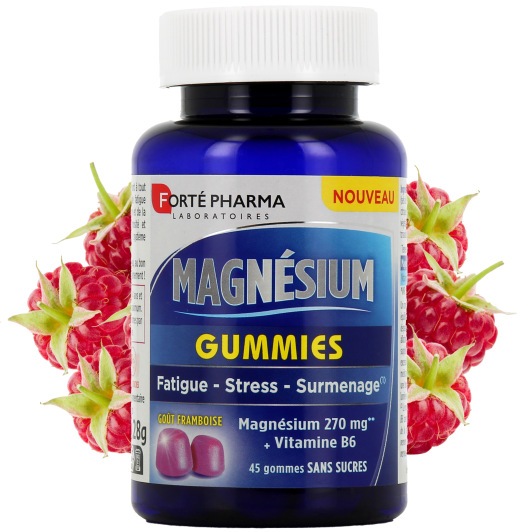 Forte Pharma gummies magnésium - Fatigue, stress et surmenage