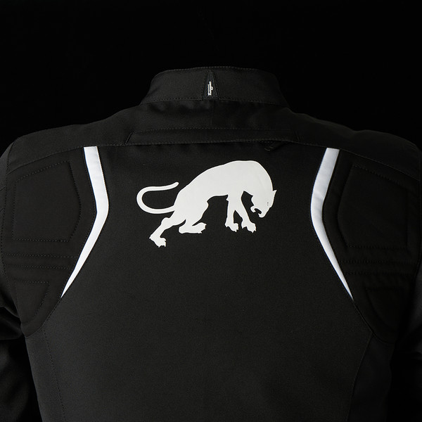 Furygan - Blouson Norman Noir / Blanc / Rouge