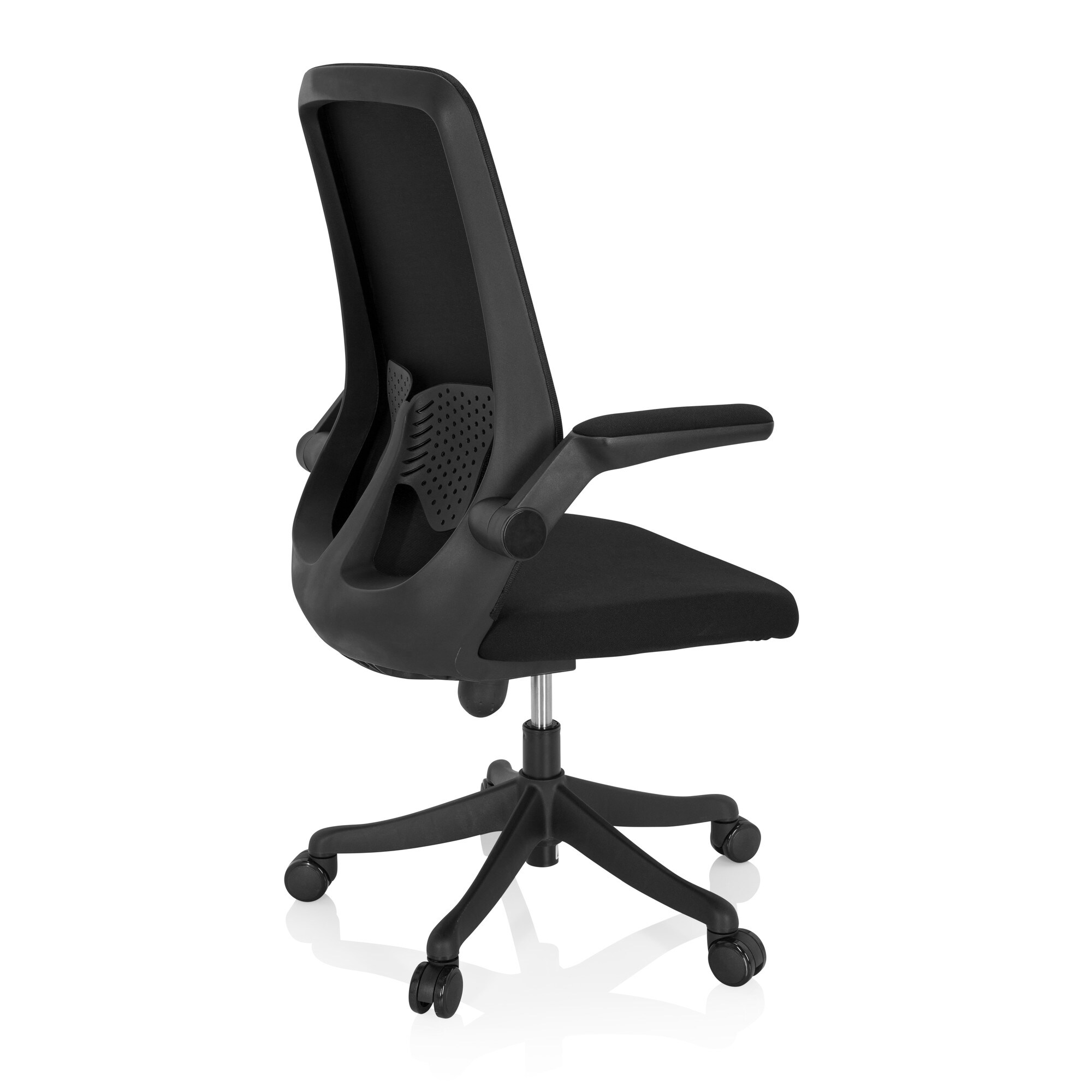 Home Office Bürostuhl MIKO B Stoff/Netzstoff mit Armlehnen hjh OFFICE