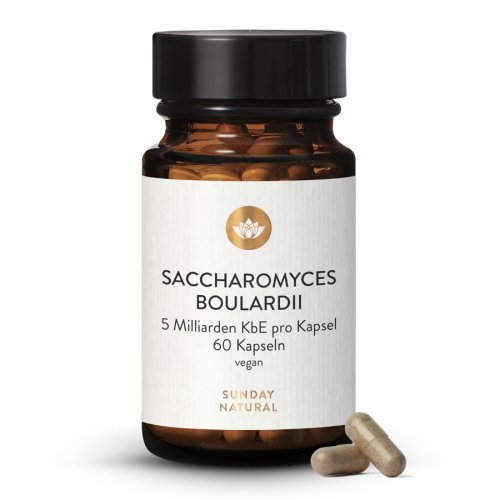 Sunday Natural Products  Saccharomyces Boulardii Kapseln