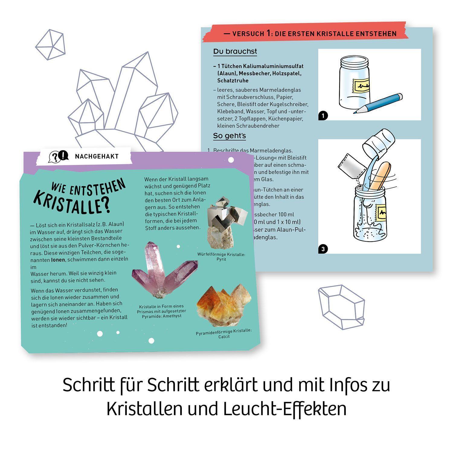 Mitbring-Experimente: Nachtleuchtender Kristall