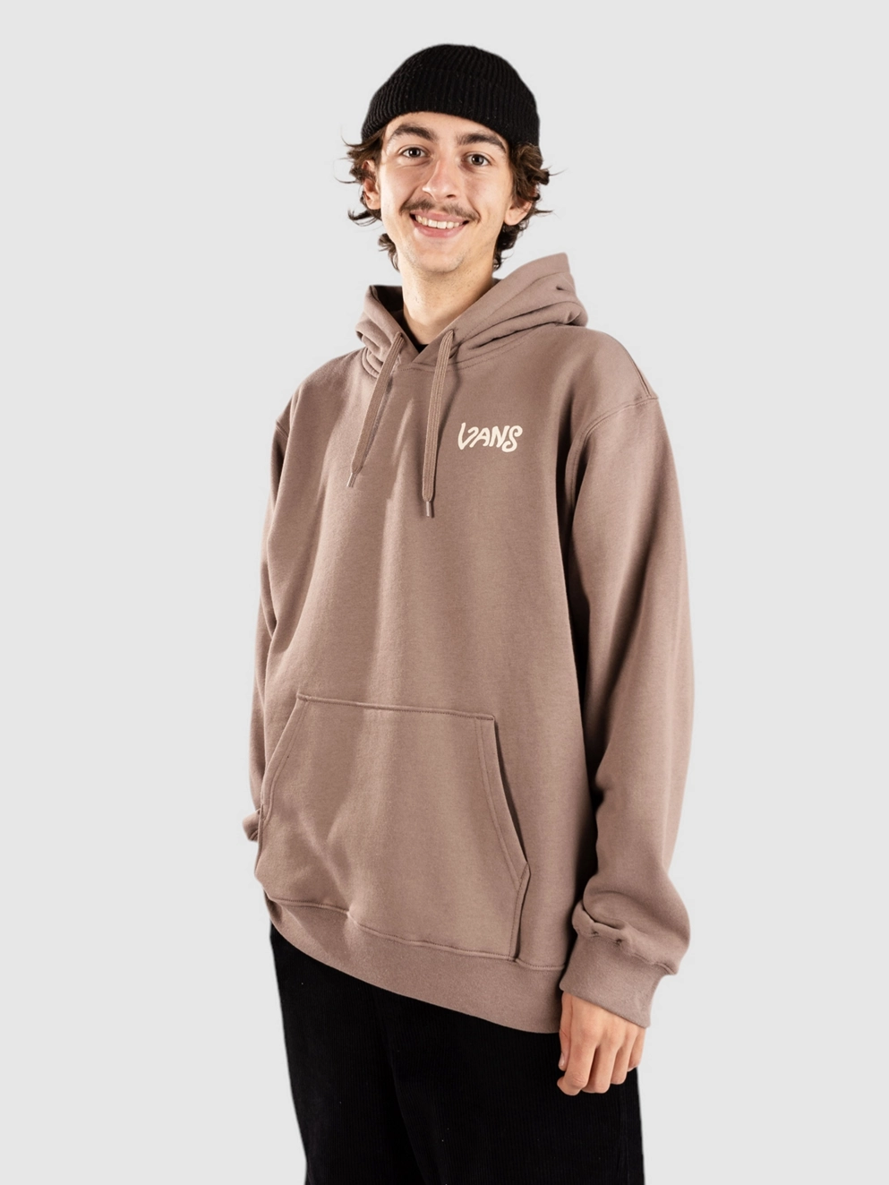 Vans V Hand Loose Po Hoodie deep taupe