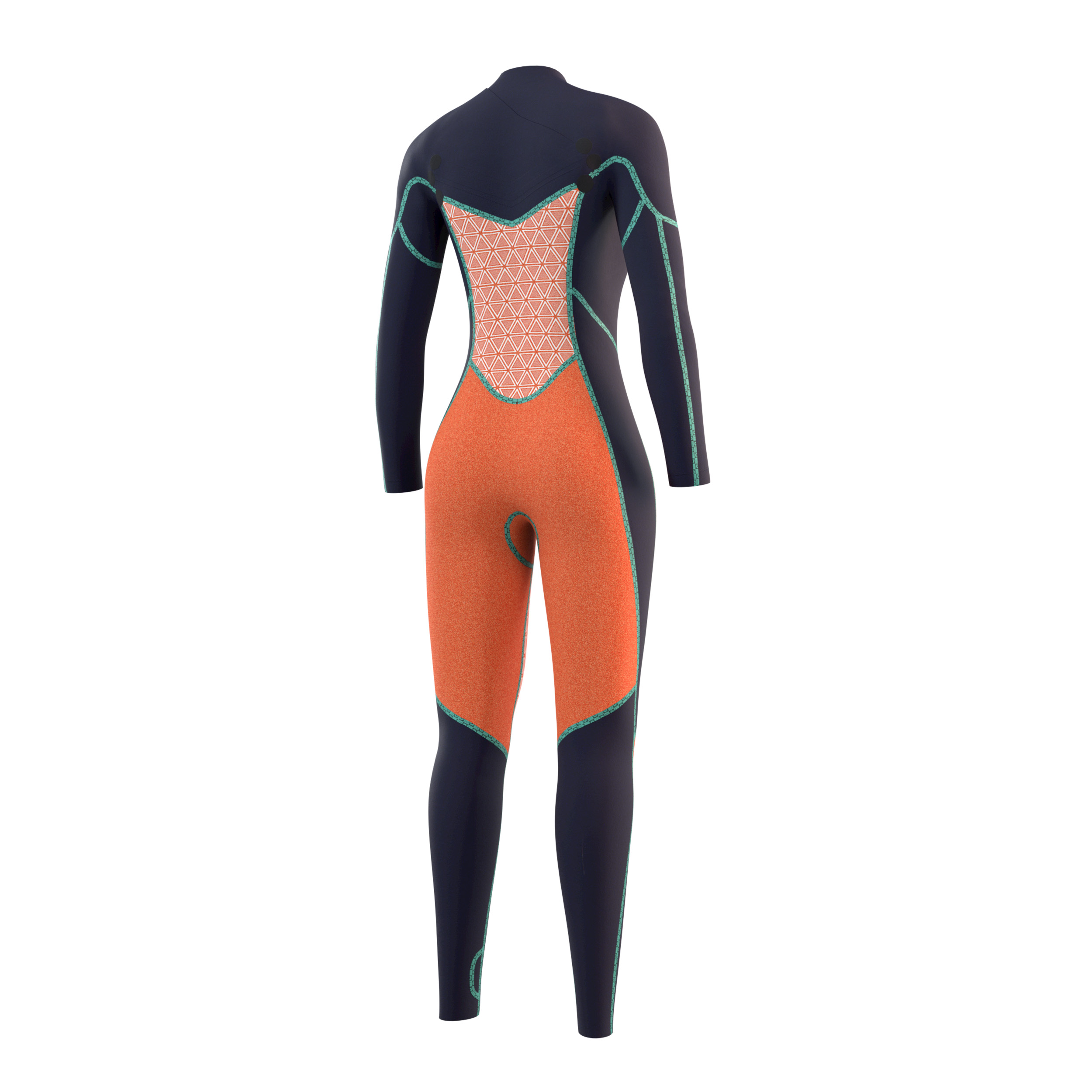 Mystic Diva Fullsuit 4/3mm Double Fzip - Women 12 / L