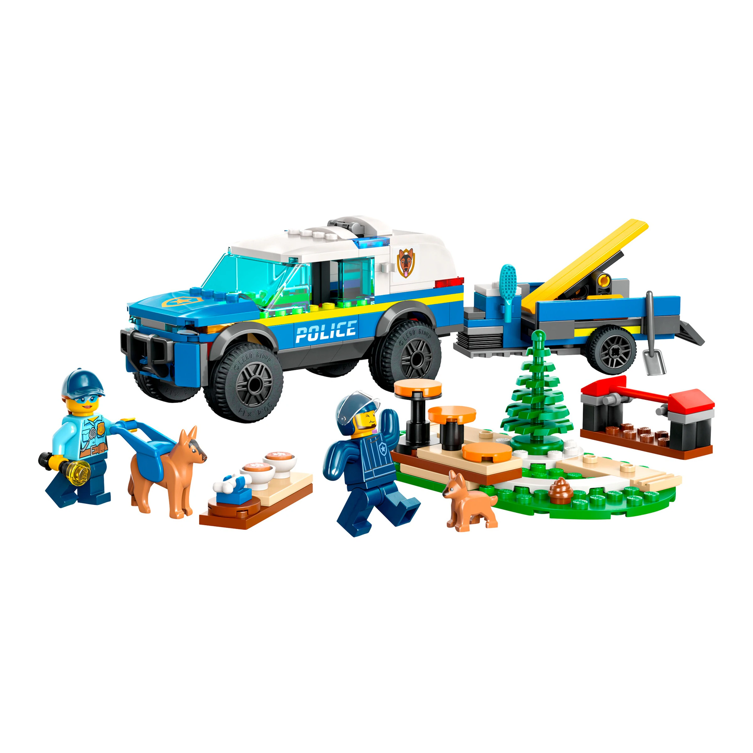 LEGO® - CITY 60369 Mobiles Polizeihunde-Training