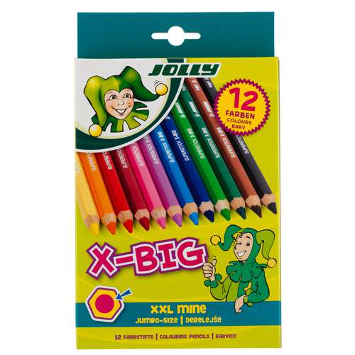 JOLLY  X-BIG Bunststifte, extra dick