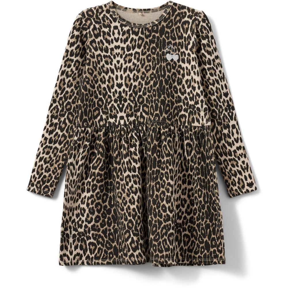 Køb Sofie Schnoor Light Brown Leopard Kjole