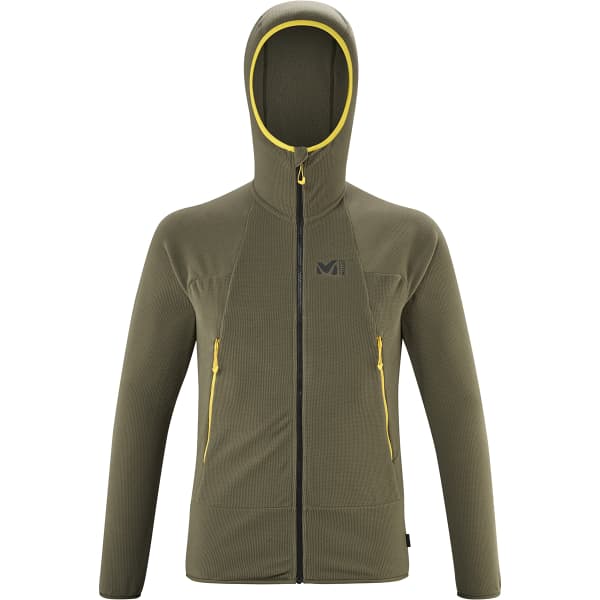 Veste polaire randonnée MILLET K LIGHTGRID HOODIE IVY