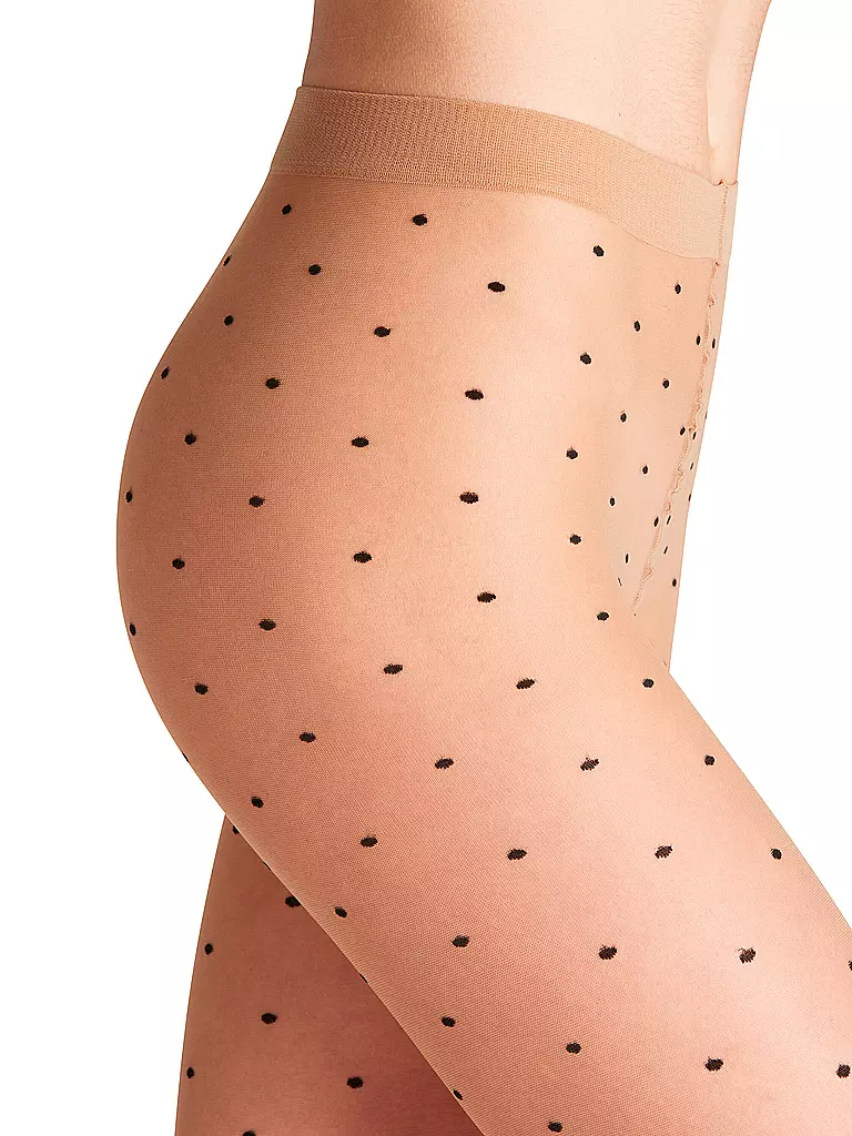 FALKE Modestrumpfhose 15 Dot Powder beige