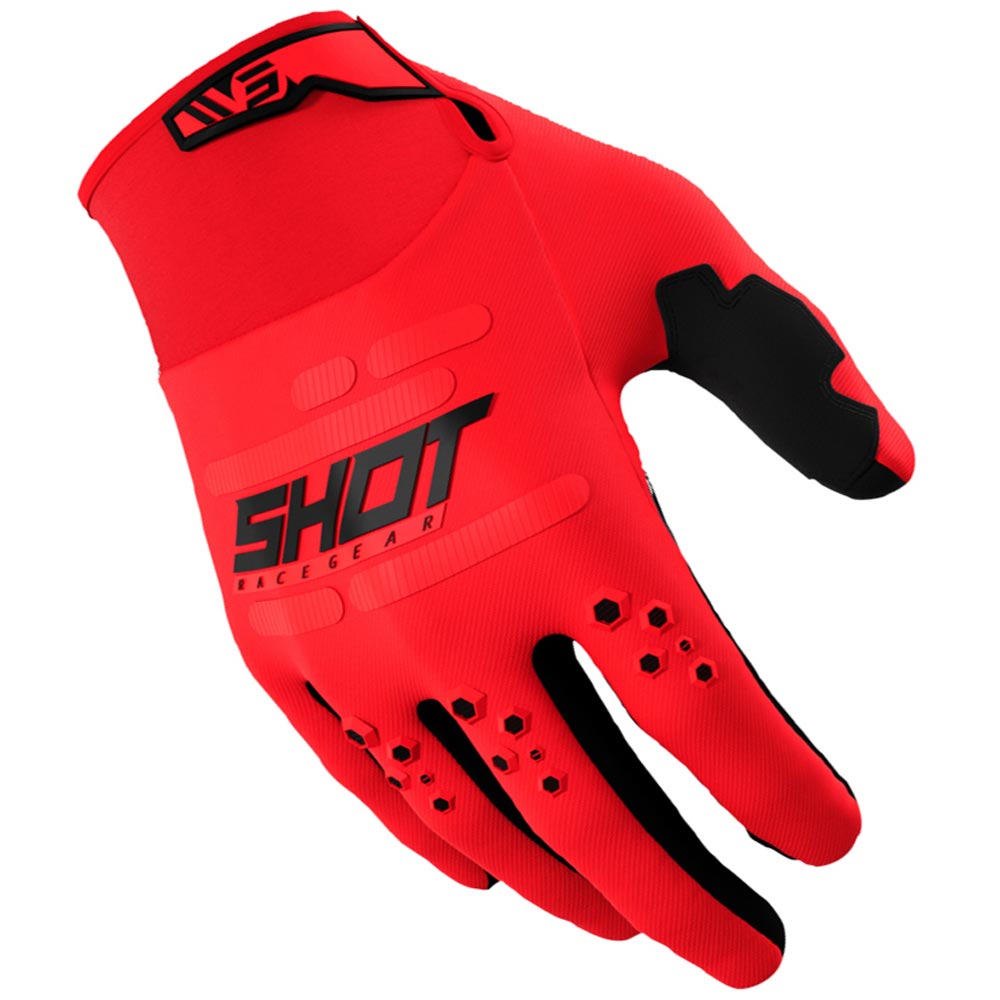 Shot - Gants Vision Rouge