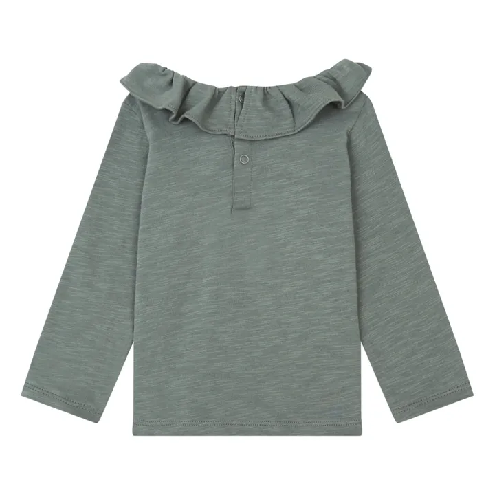 Petit Bateau Blouse Collerette | Sauge