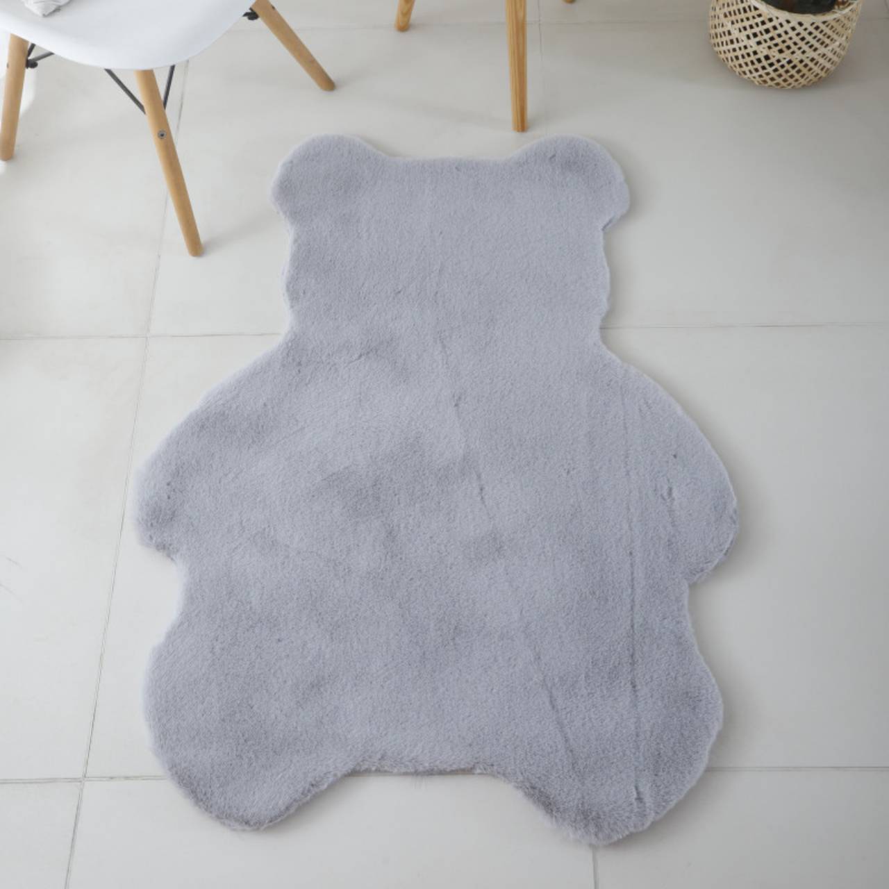 Teppich, Super Weich, Kunstfell, Flauschig, Waschbarer Kinderzimmer, Babyzimmer