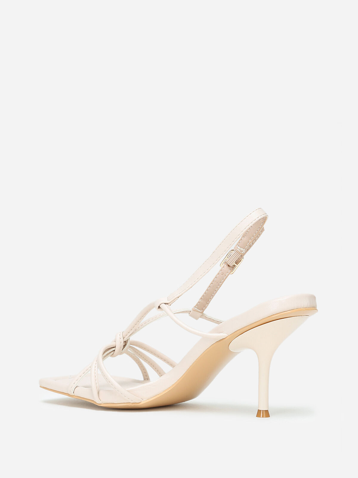 Sandales à fines brides- Beige