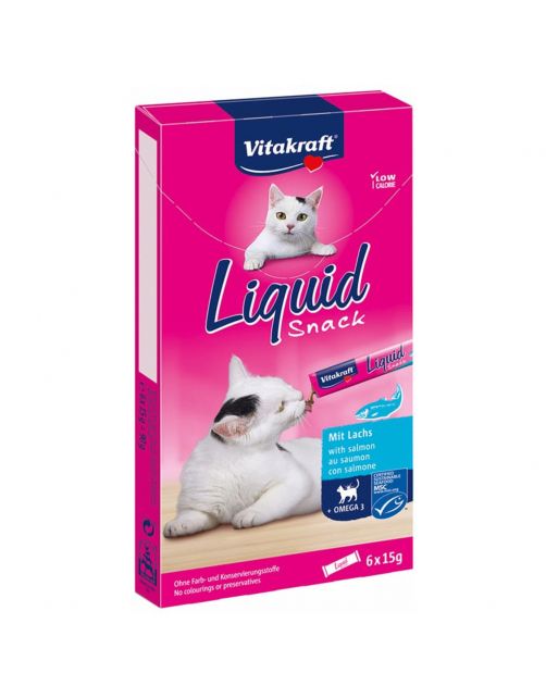 Vitakraft Cat Liquid Snack 6 stuks - Kattensnack