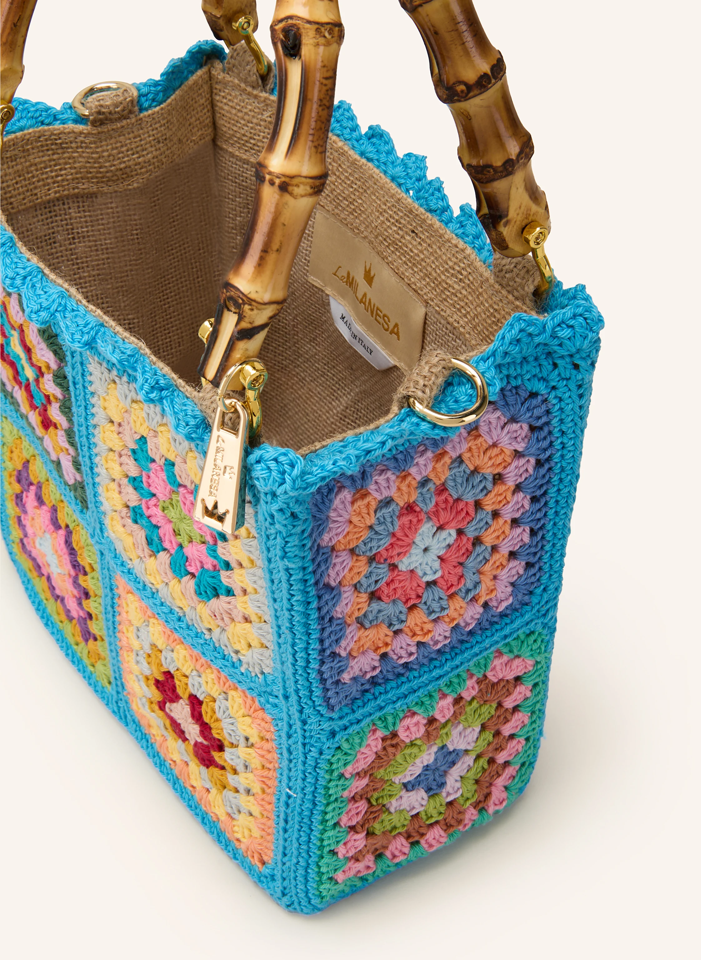 La MILANESA Shopper CROCHET SMALL