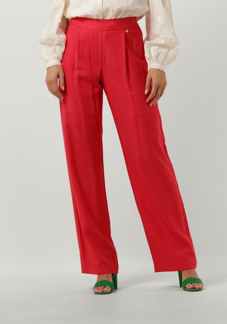 FABIENNE CHAPOT rode fabienne chapot wijde broek neale trousers