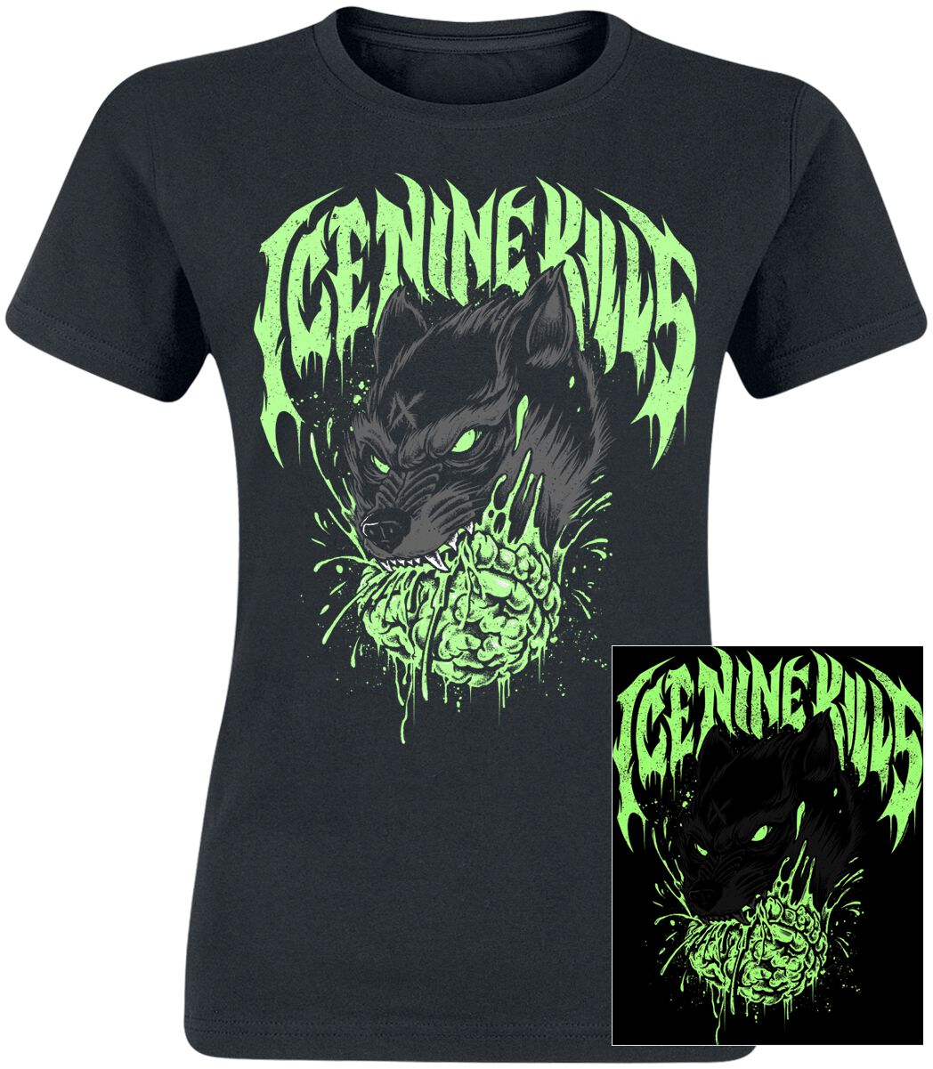 Wolf - Glow In The Dark | Ice Nine Kills T-Shirt Manches courtes