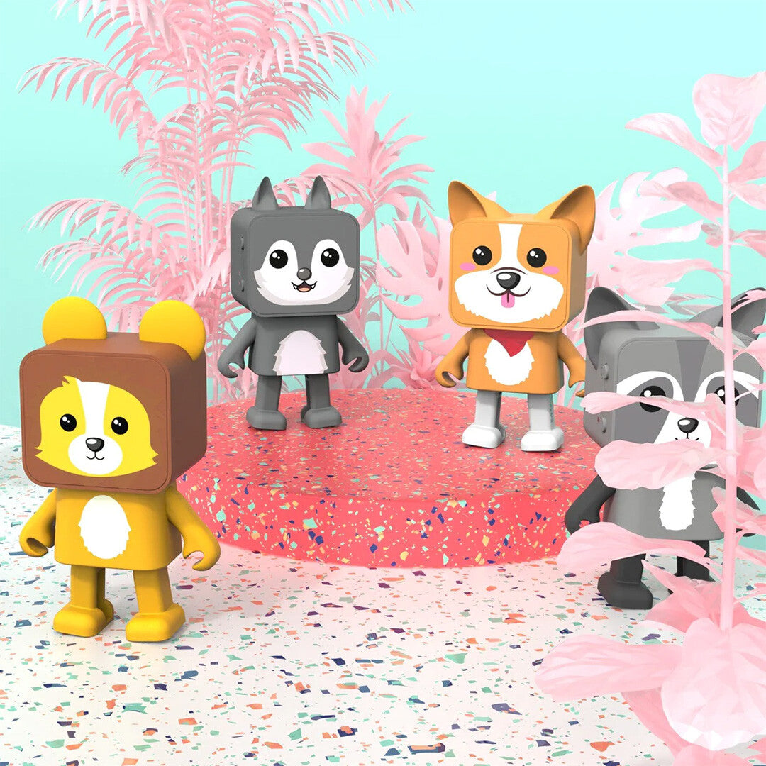 Mob bluetooth speaker dancing animals