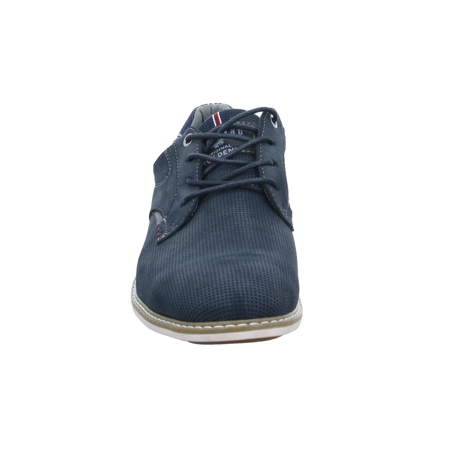 MUSTANG Halbschuh-City Blau Lederimitat