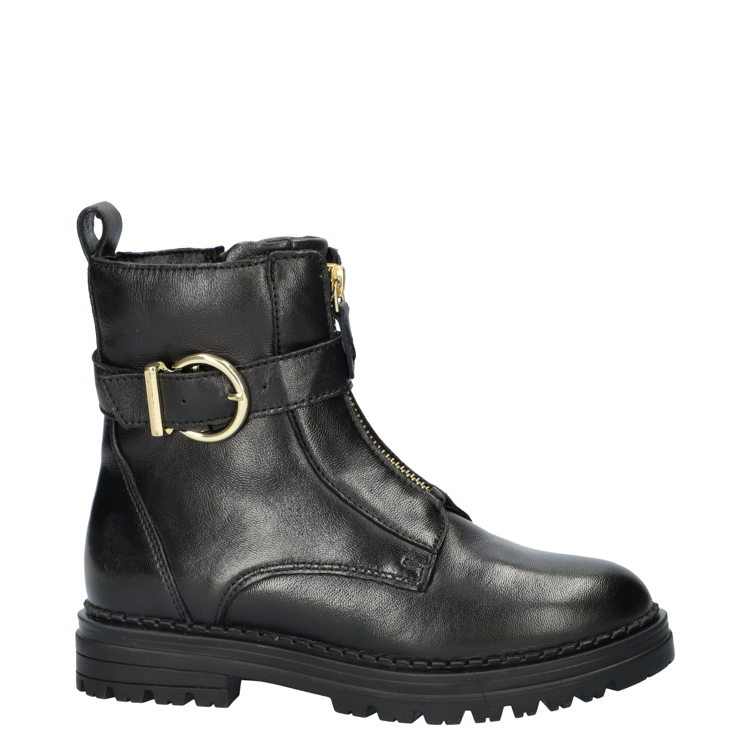 meisjes bikerboot Nelson Kids Zwart