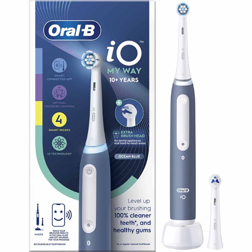 Oral-B Elektrische Zahnbürste iO My Way, ab 10 Jahren, 1 Stück