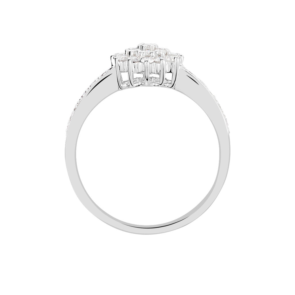 Bague Chou Or Blanc Diamant