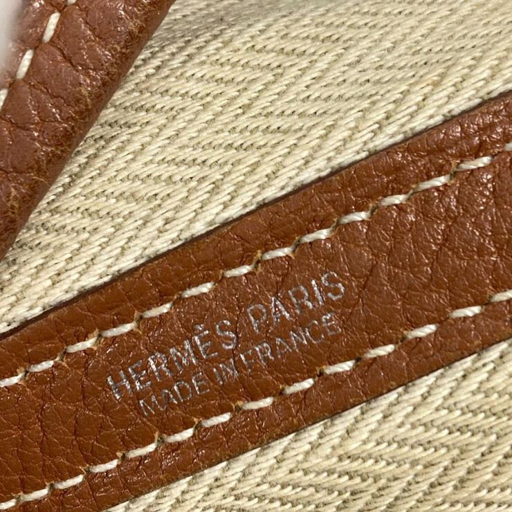 Hermès Vintage Hermès Garden Party Beige