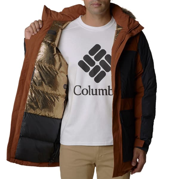 Parka COLUMBIA MARQUAM PEAK FUSION DARK AMBER BLACK