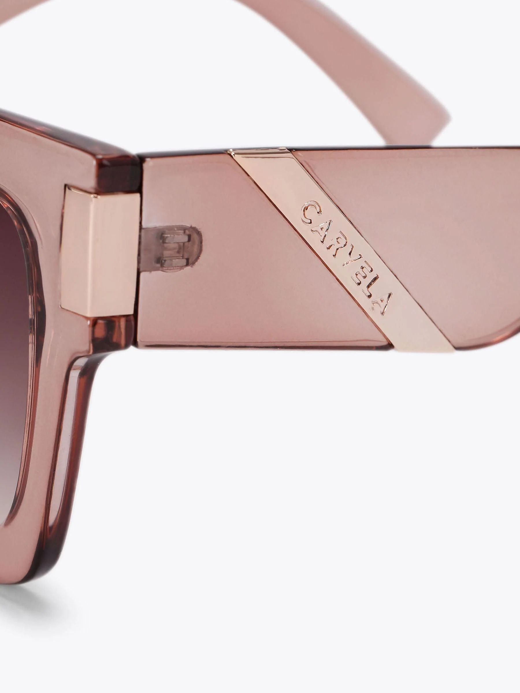 Lila-paars - Carvela Chunky Flare Sunglasses
