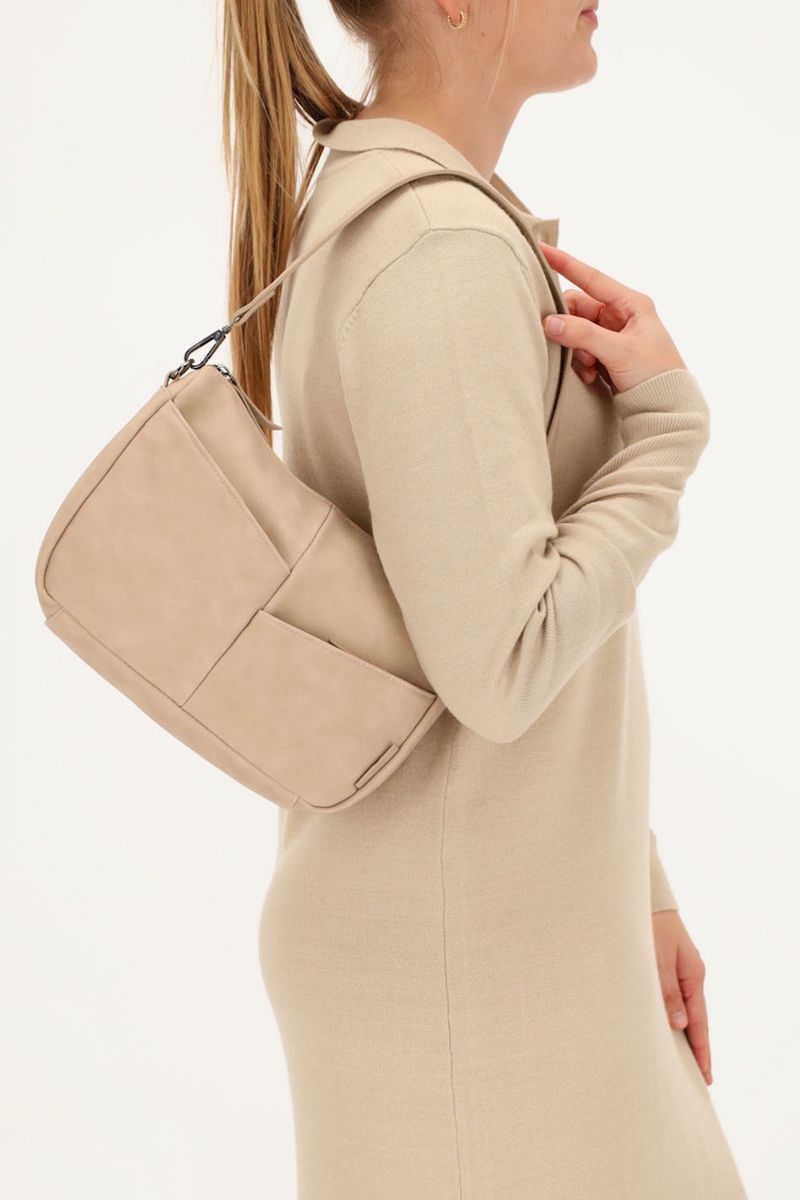 Beagles Schoudertas Taupe Dames
