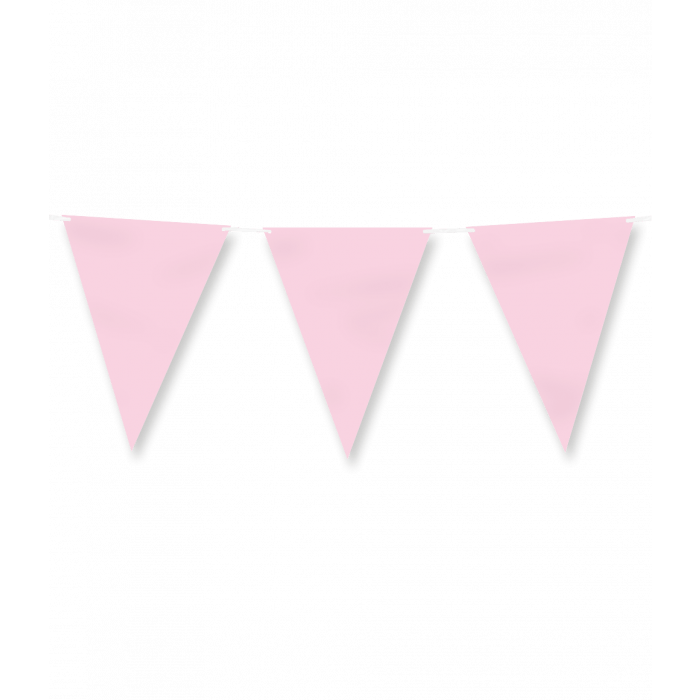 Lichtroze Slinger Pastel 6m