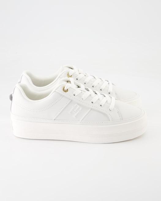 Tommy Hilfiger Essential Vulc Sneaker in Weiß