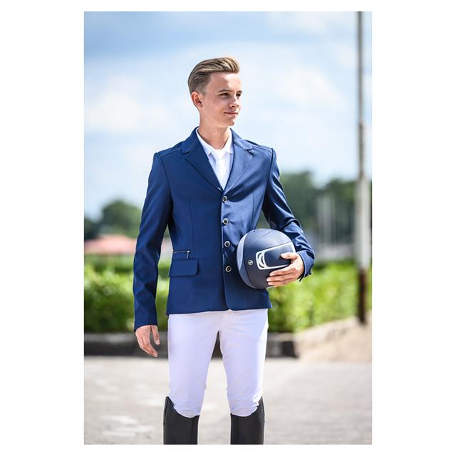 Paardrijjas BR Houston Men Donkerblauw