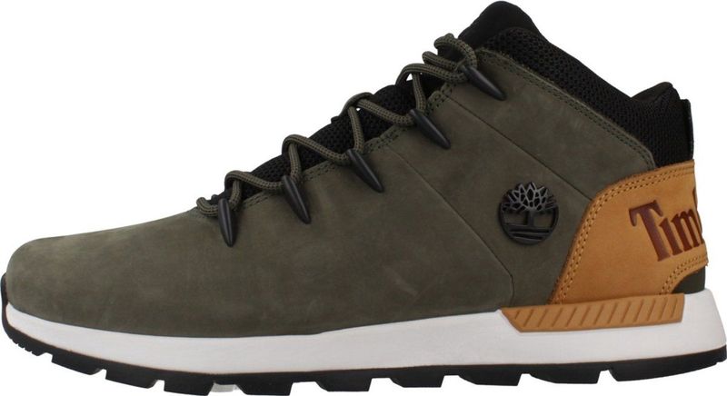 Timberland - Sprint Trekker Mid - Veterboots - Leaf Green - Leer
