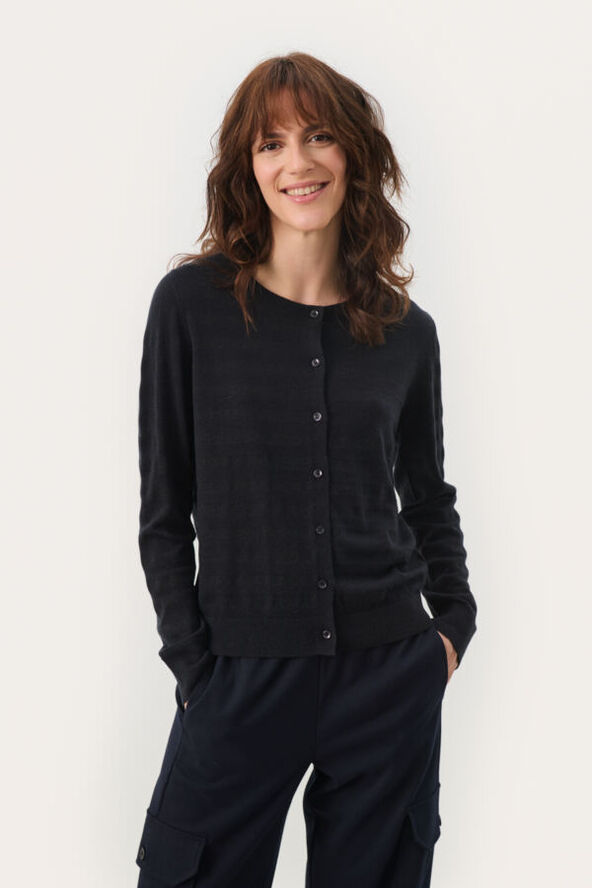 Part Two EllahPW CA Dark navy/black lurex stripe
