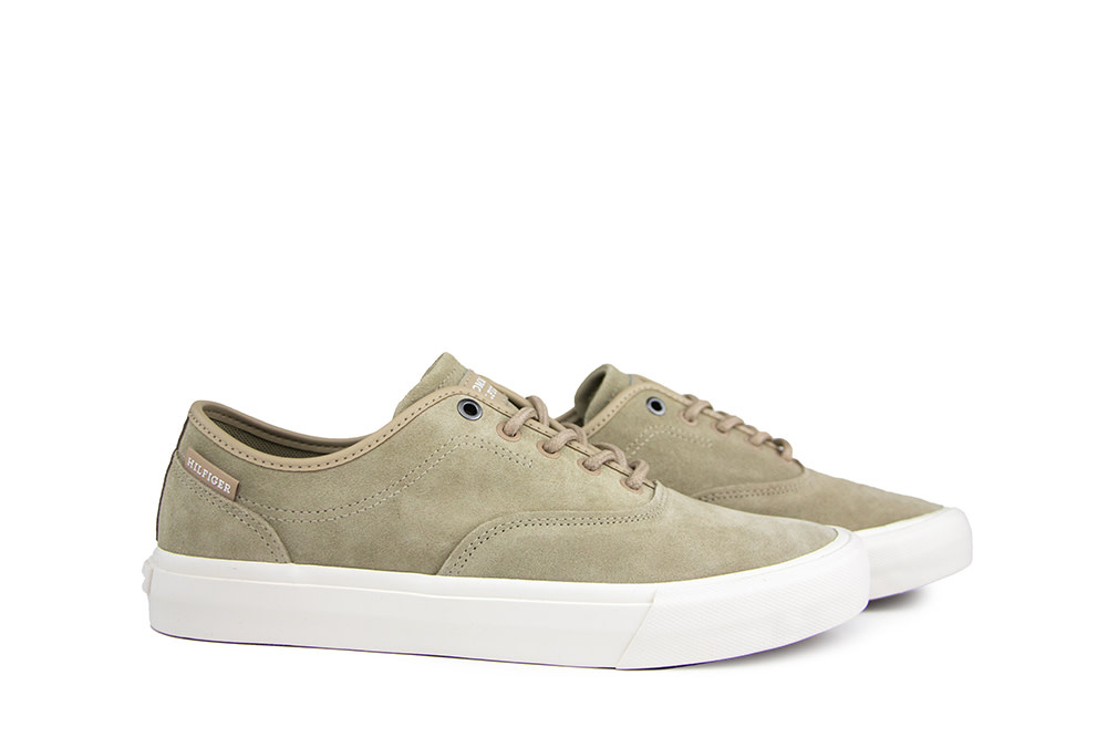 Tommy Hilfiger Vulc Low Oxford Suede Beige