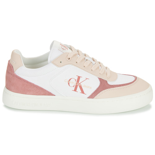 Calvin Klein Jeans - CLASSIC CUPSOLE LOW MIX ML BTW Blanco / Rosa