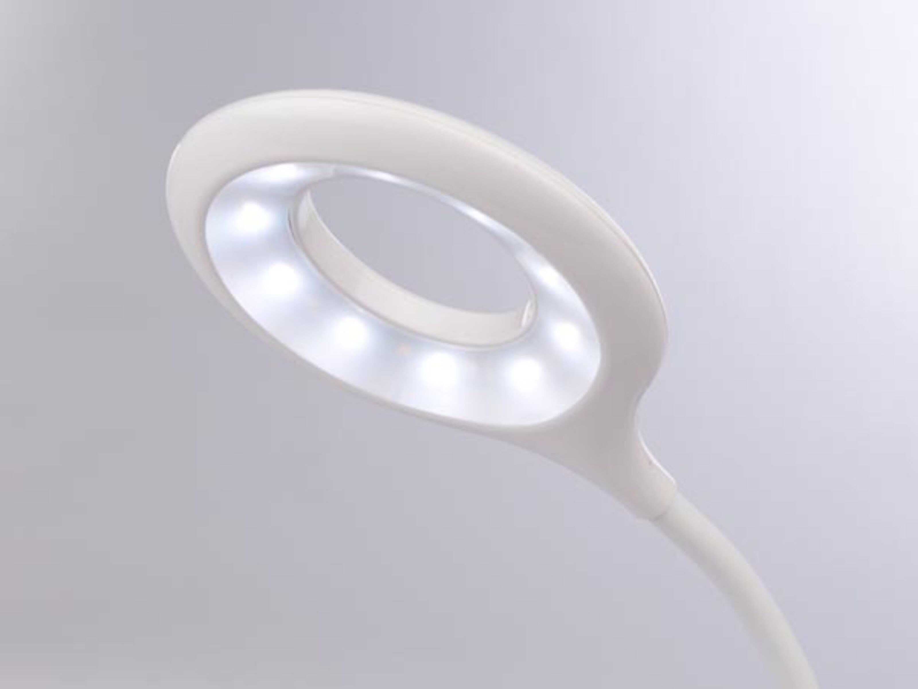 Oppladbar arbeidslampe med LED