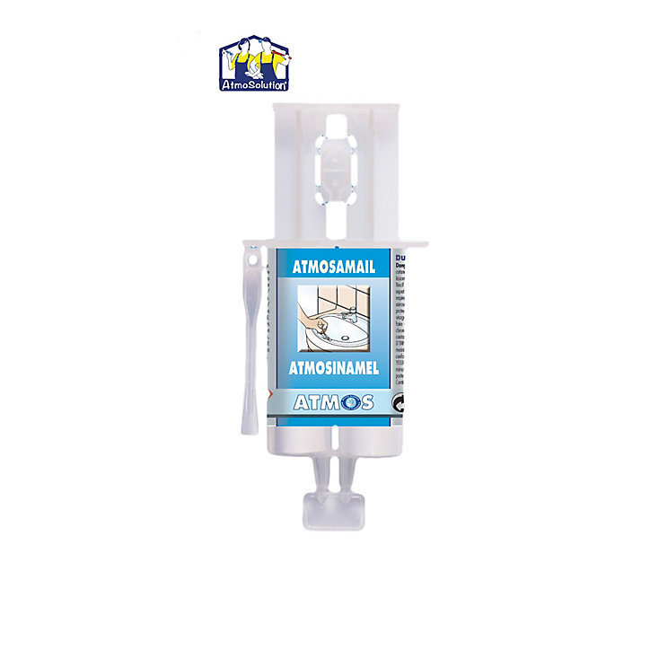 Résine de réparation Atmos éclat d'émail et porcelaine blanc 5ml