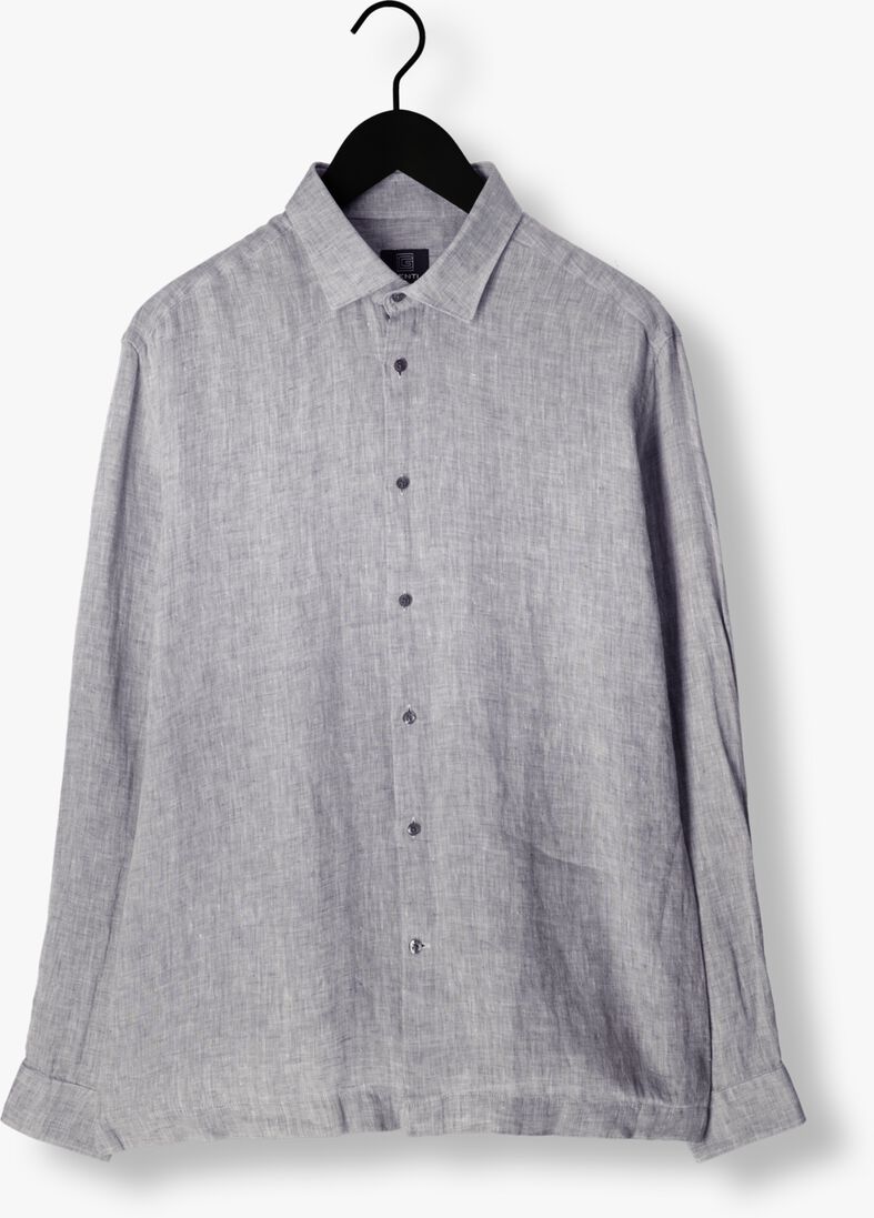 GENTI groene genti casual overhemd linnen s7054-1120