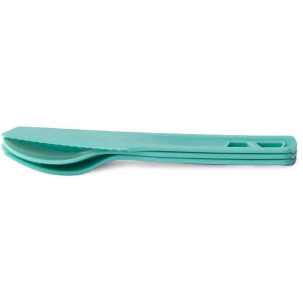 Couvert randonnée SEA TO SUMMIT PASSAGE CUTLERY SET 3PC BLUE